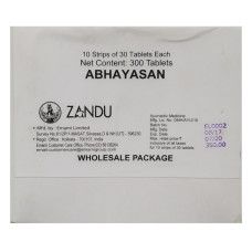 Abhayasan Tablet (30Tabs) – Zandu Pharma